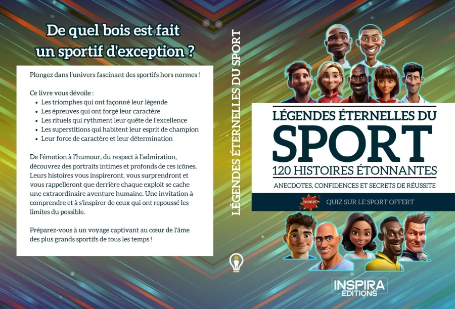 Couverture du livre Légendes éternelles du sport, 120 histoires étonnantes